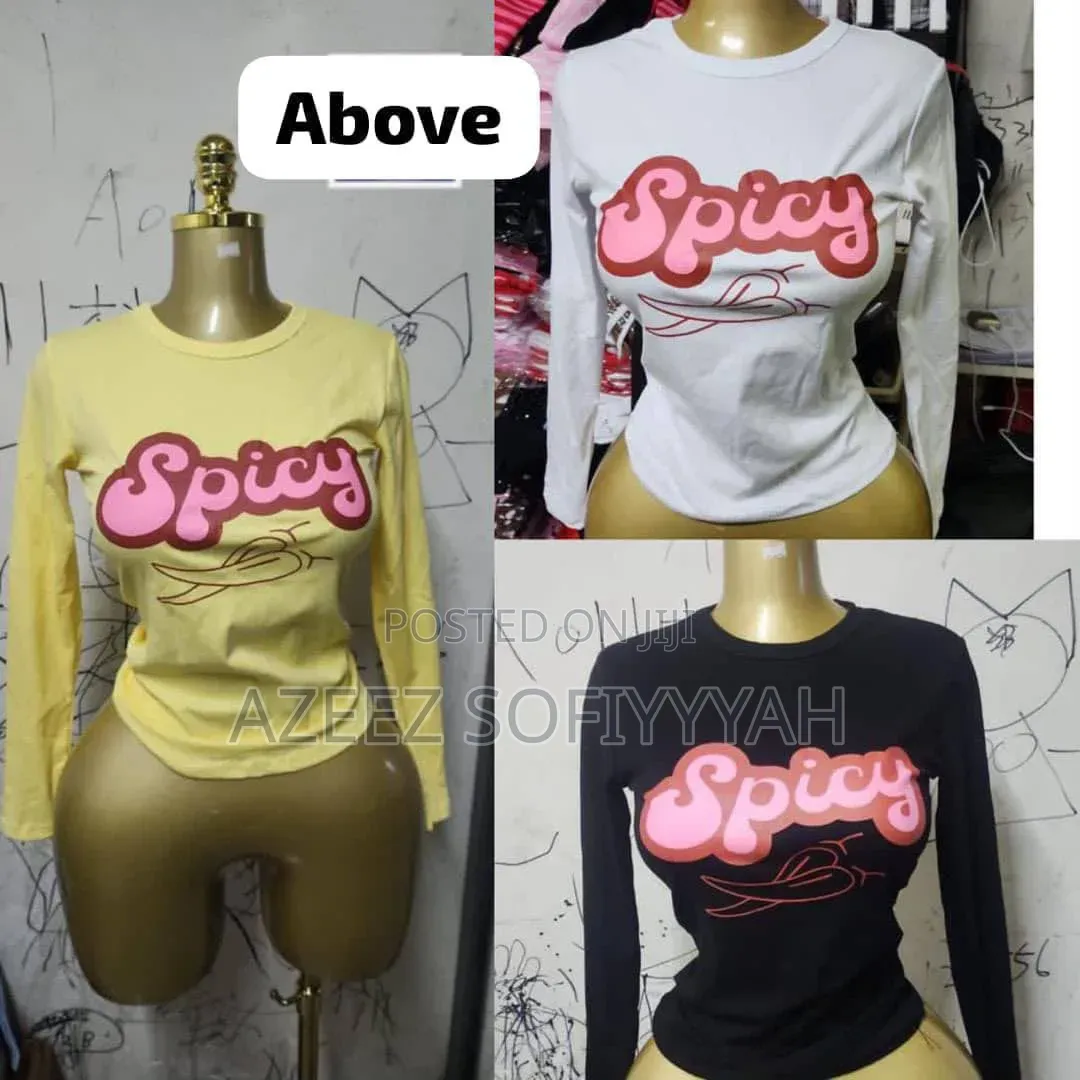 Long-Sleeve and Short-Sleeve Basic Tops