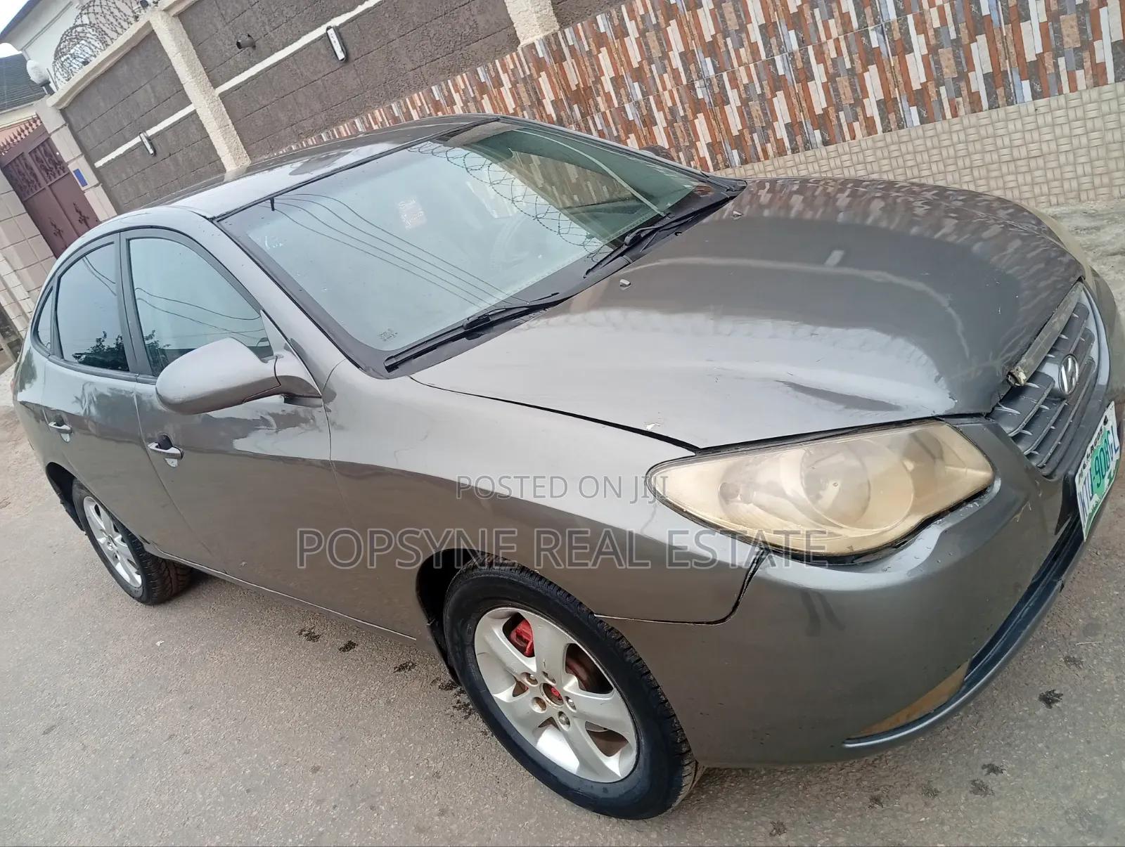 Hyundai Elantra 2009 Gray