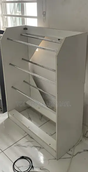 Neatly Used HDF Adult Shoe/Bag Racks
