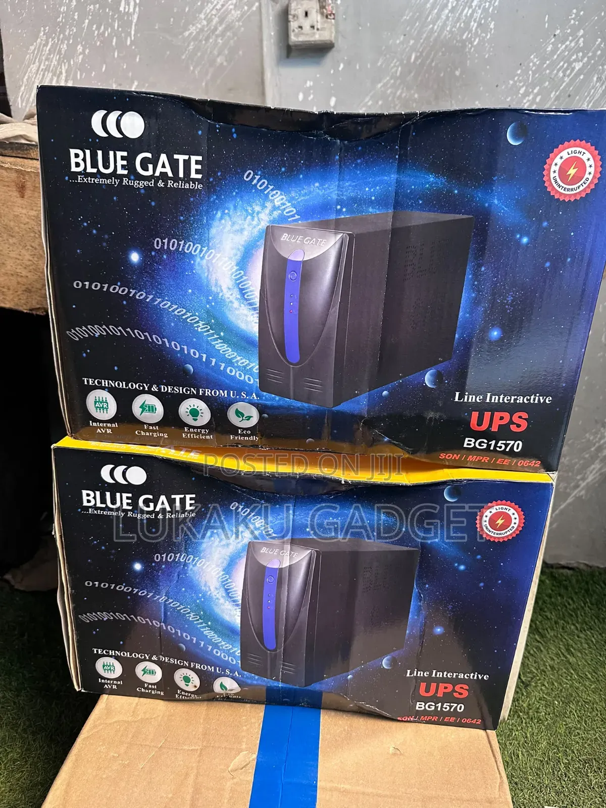 Blue Gate 1.5 Ups Iron Body