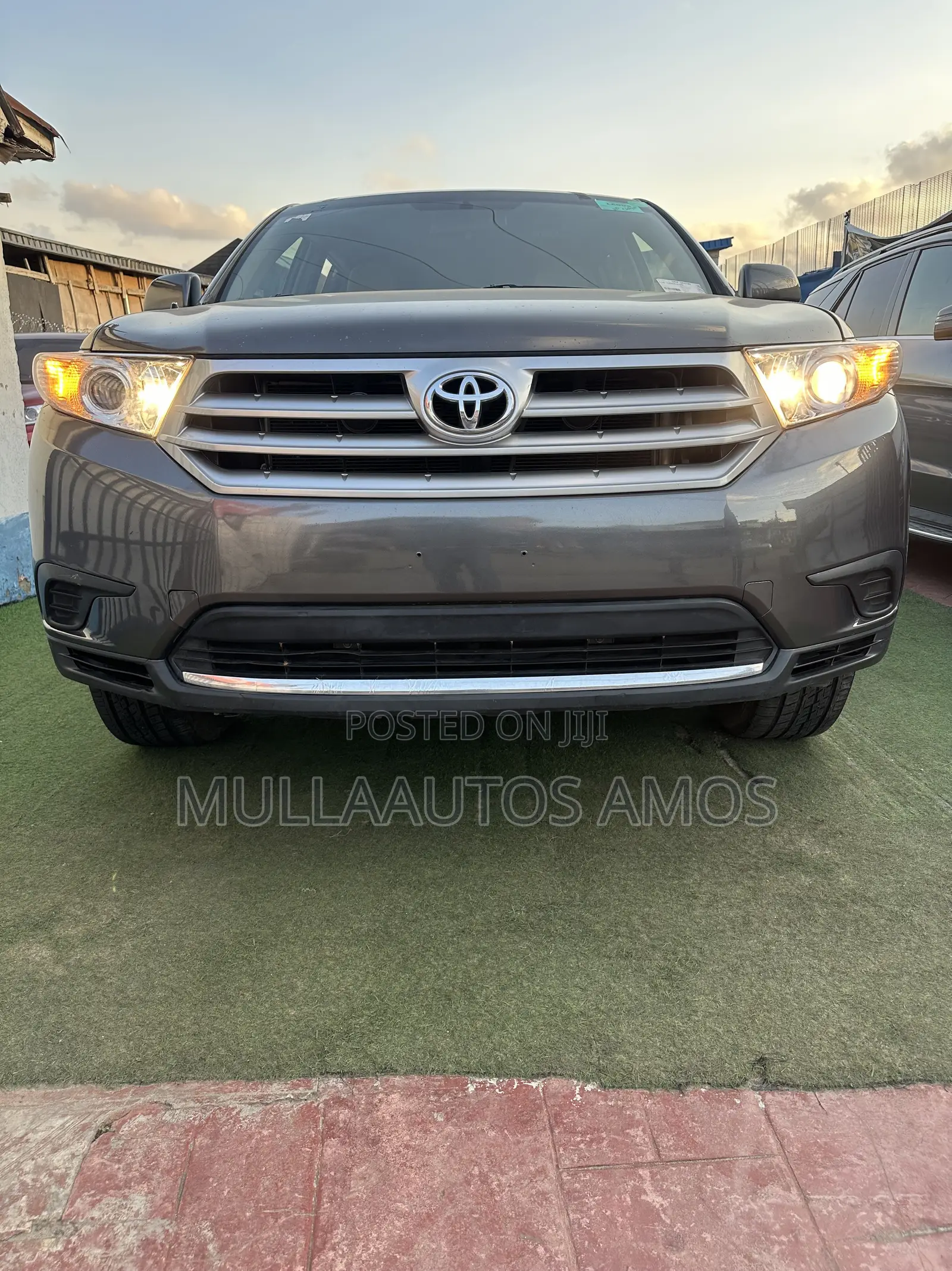 Toyota Highlander 2012 Gray