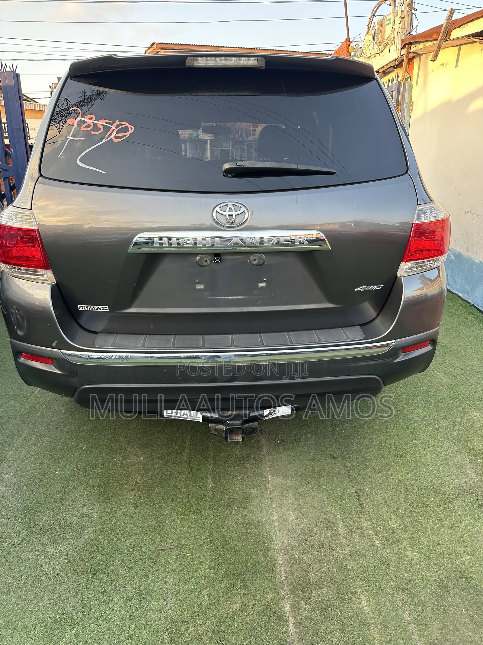 Toyota Highlander 2012 Gray