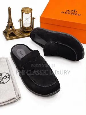 Hermes Luxury Men's Half Shoes Collection Good Quality Well Branded