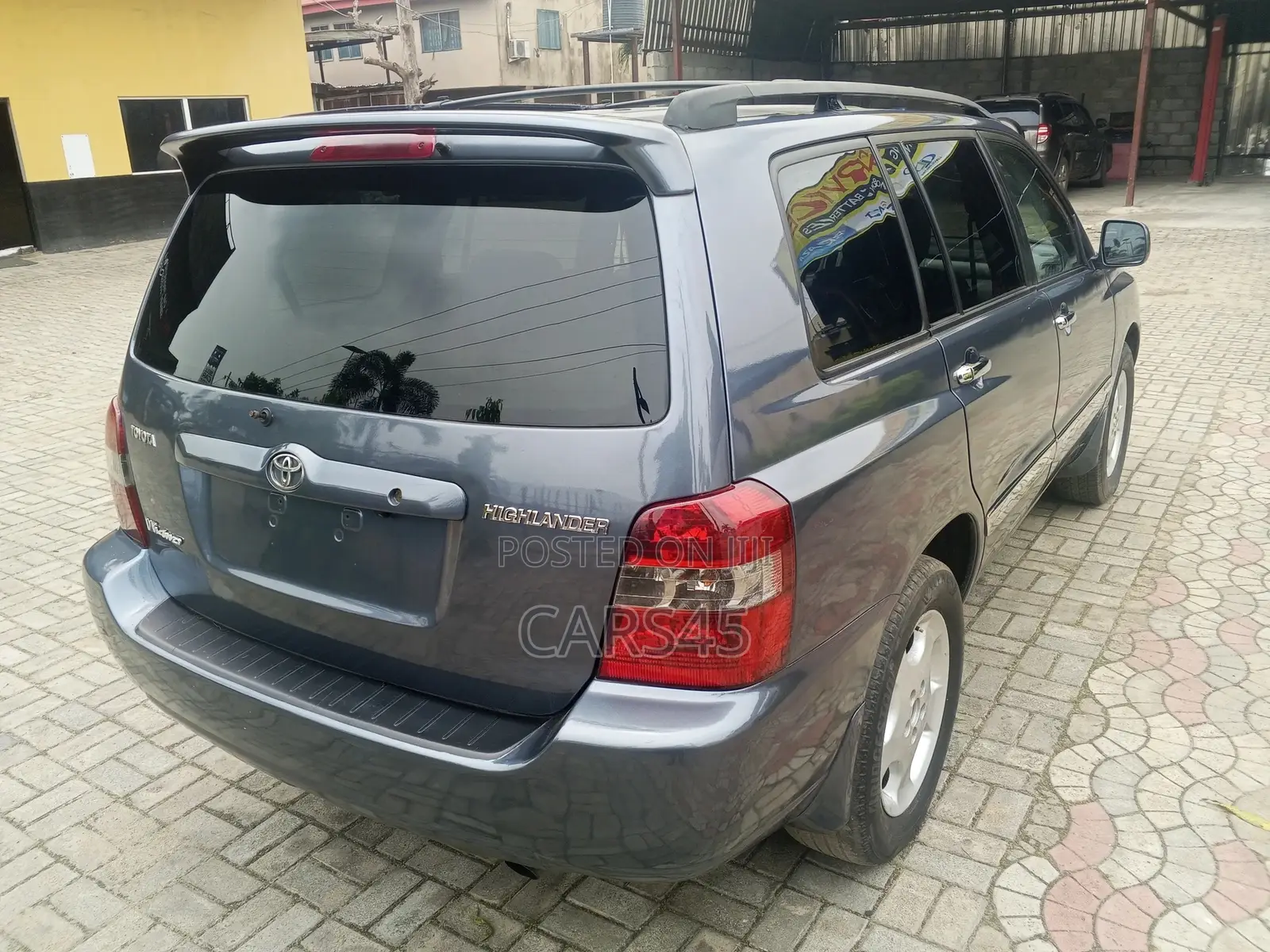 Toyota Highlander 2004 Blue