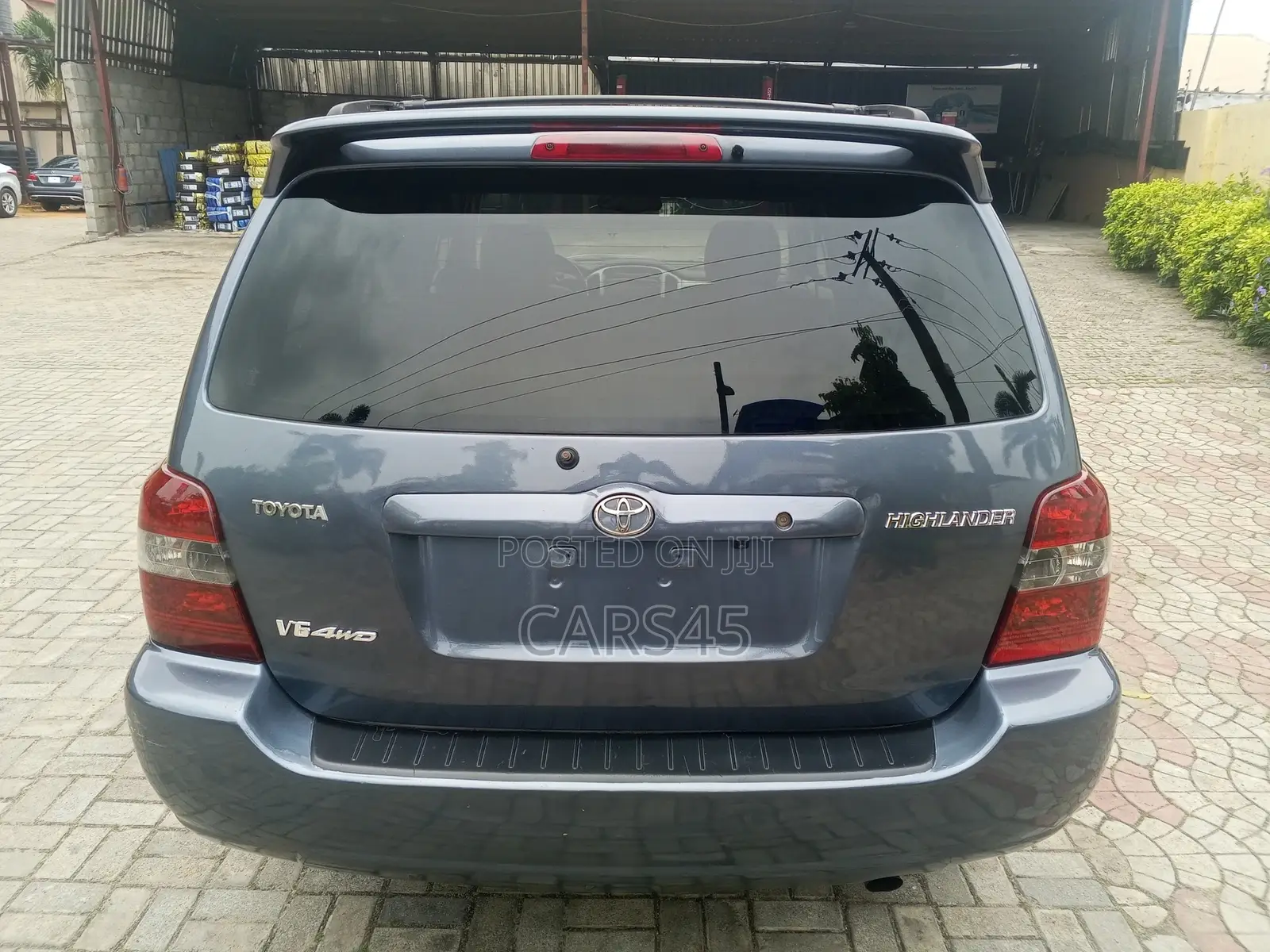 Toyota Highlander 2004 Blue