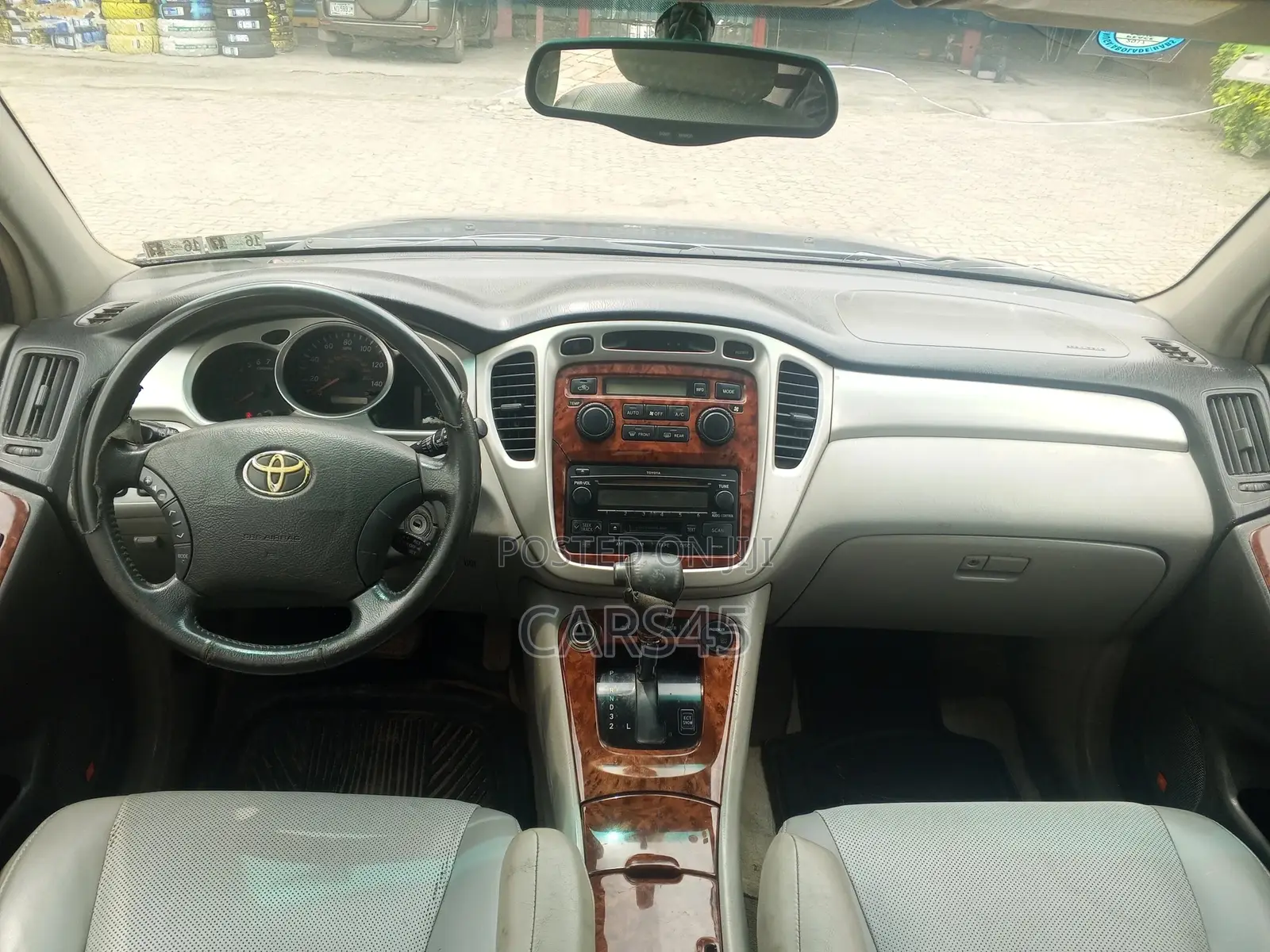 Toyota Highlander 2004 Blue