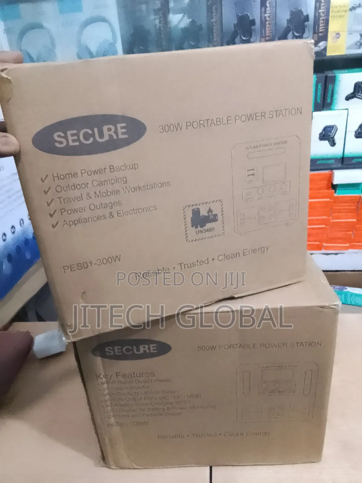 300w Portable Power Station With Output/Input AC/Dc