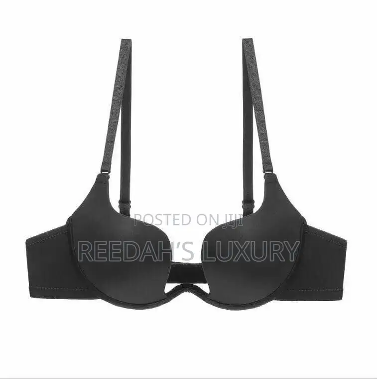 U-Shaped Deep Plunge Push-Up Bra