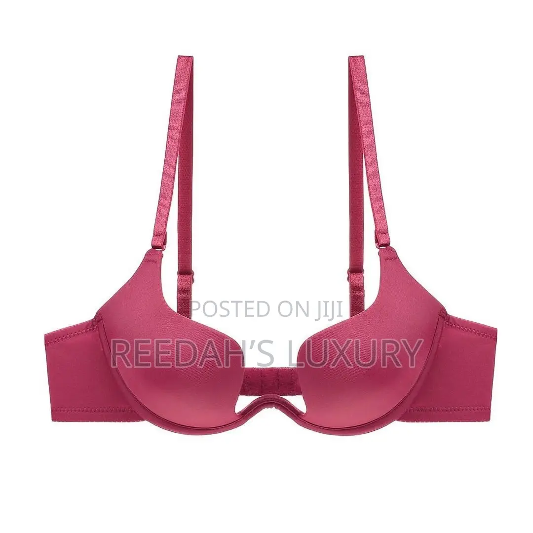 U-Shaped Deep Plunge Push-Up Bra