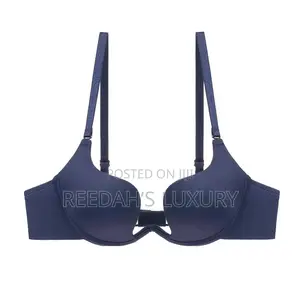 U-Shaped Deep Plunge Push-Up Bra