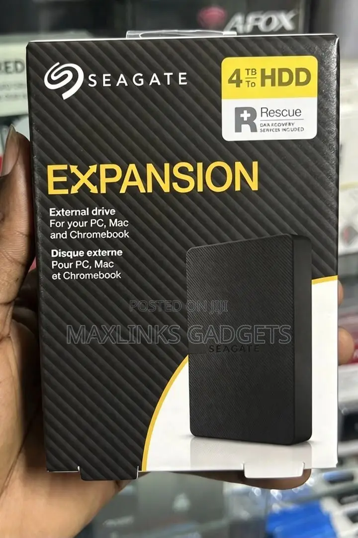 Seagate Expansion External Hard Drive - 4TB Original