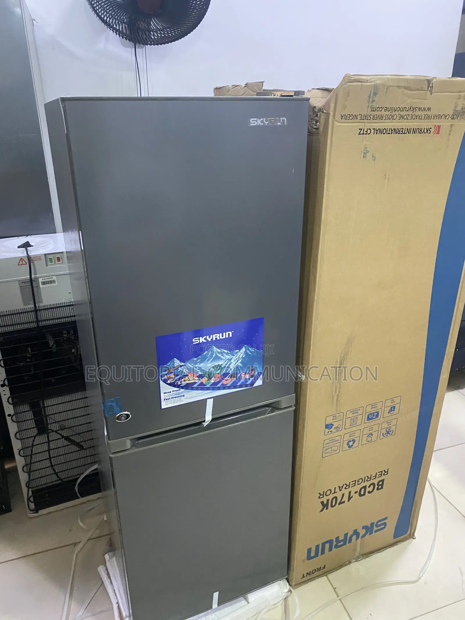 SKYRUN BCD-170K 170L Refrigerator With Separate Freezer Section