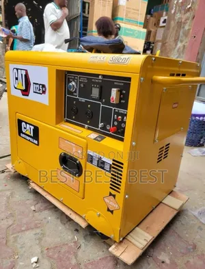 12kva Cat, 100per Copper Coil, Soundproof Generator.