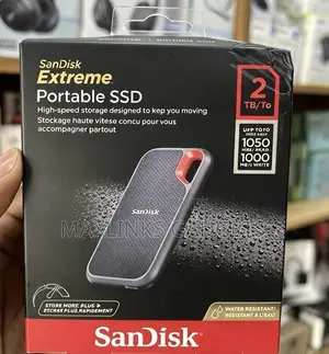 Sandisk 2TB Extreme Portable External SSD 1050mb/S