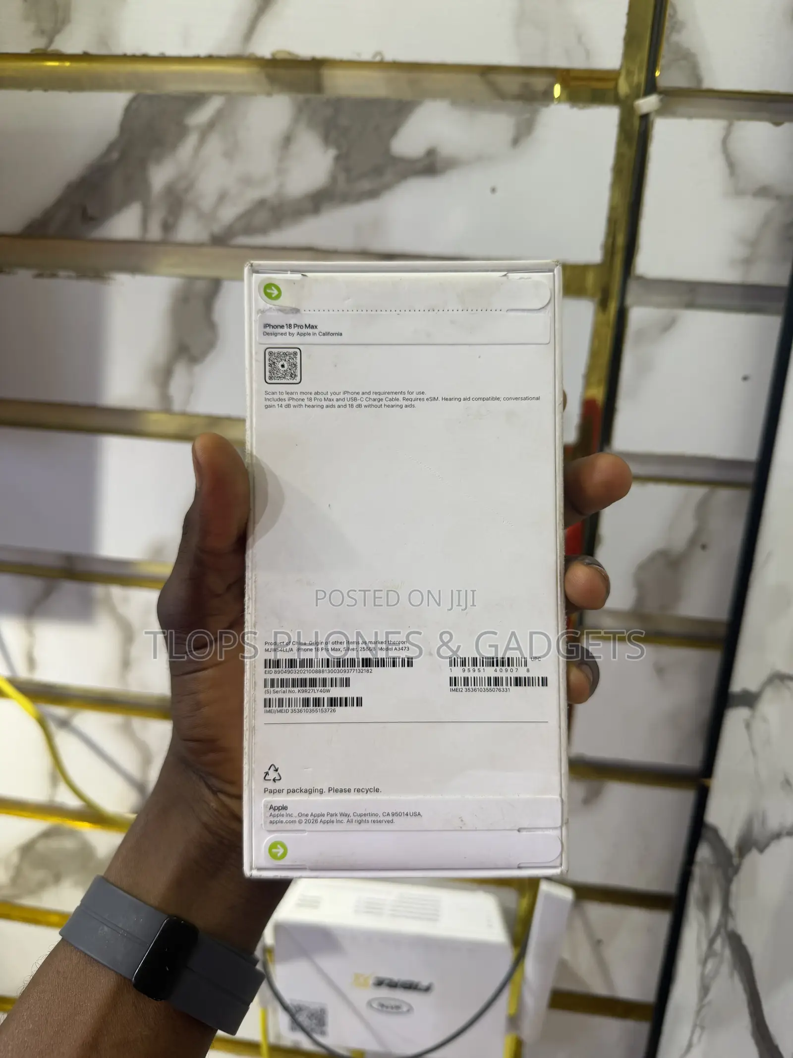 New Apple iPhone 18 Pro Max 256 GB Silver