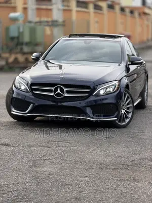 Mercedes-Benz C400 4Matic AWD Sedan (3.0L V6 7A) 2015 Blue