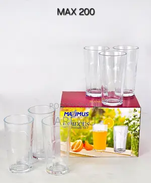 6pcs Glass Cup