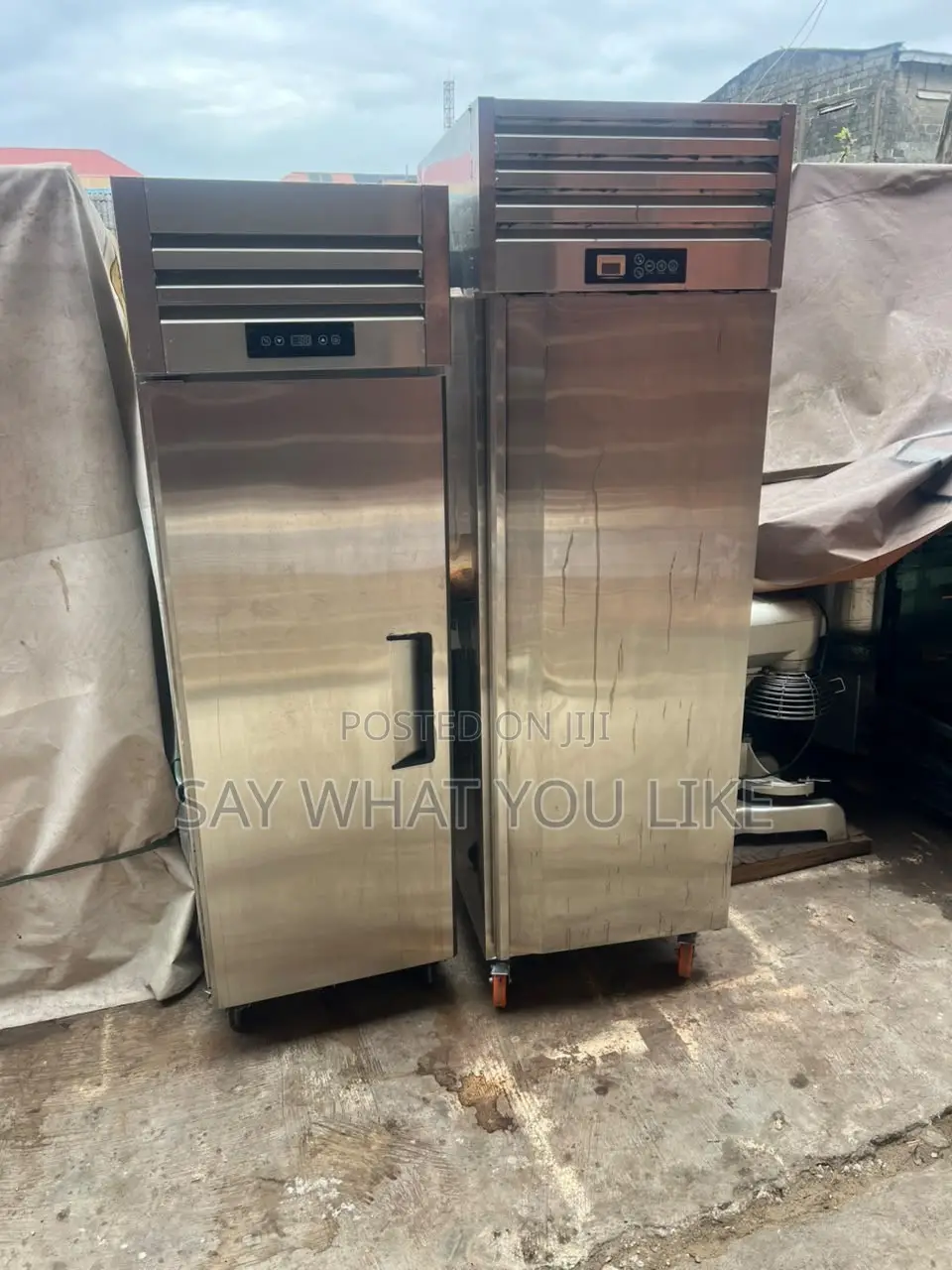 Stainless Door Freezer