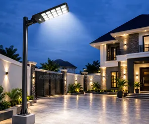 Commercial LED Solar Street Light and Road Area Lamp, 100000LM