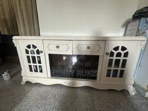 Fire Frame TV Stand