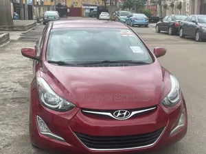 Hyundai Elantra Limited 4dr Sedan (1.8L 4cyl 6A) 2014 Red