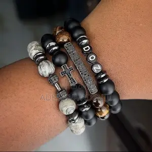 Customize Name Handcrafted Beaded Bracelets Unisex Gift Ideas