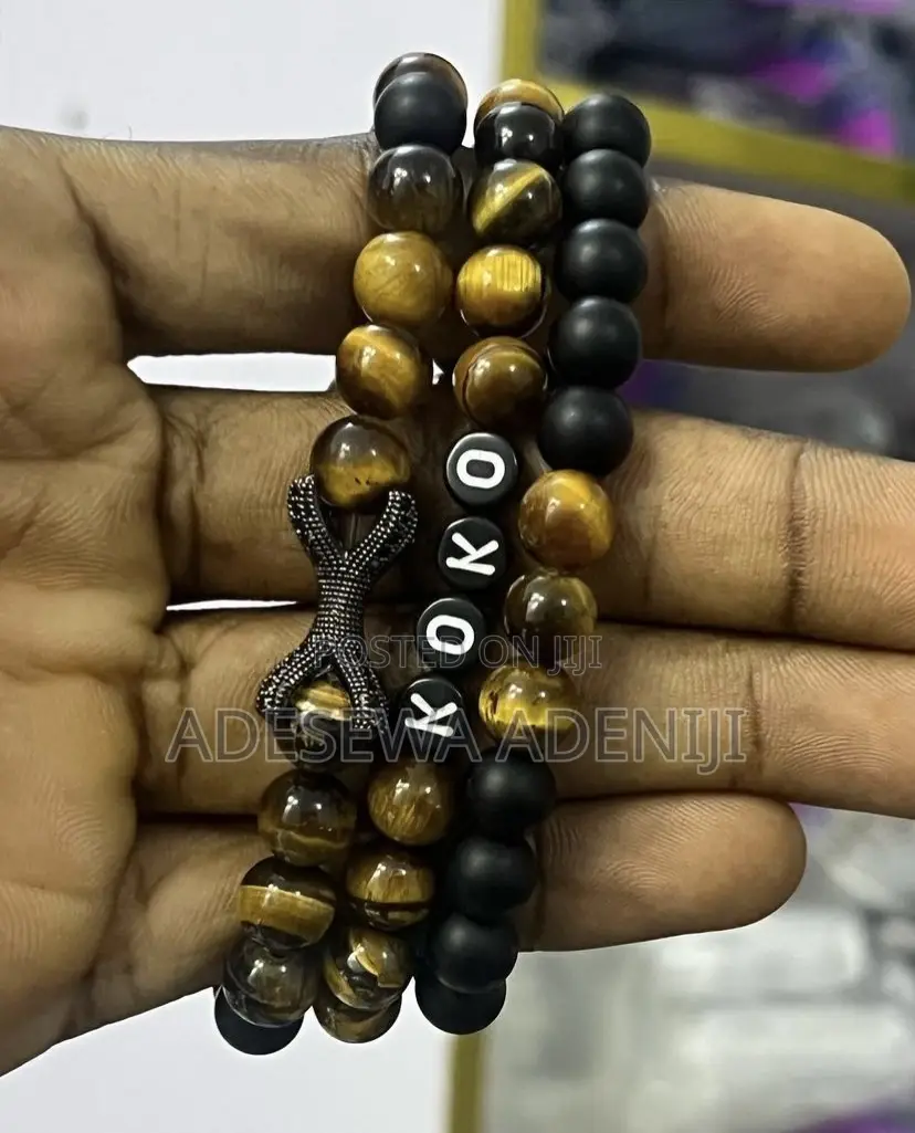 Customize Name Handcrafted Beaded Bracelets Unisex Gift Ideas