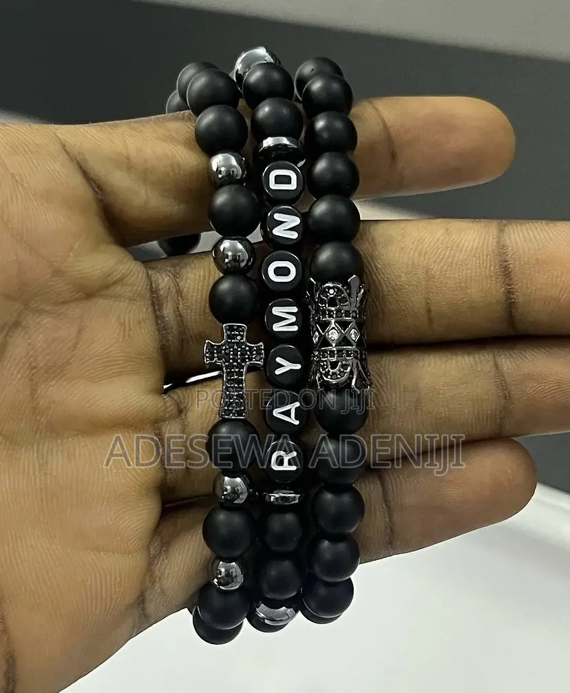 Customize Name Handcrafted Beaded Bracelets Unisex Gift Ideas