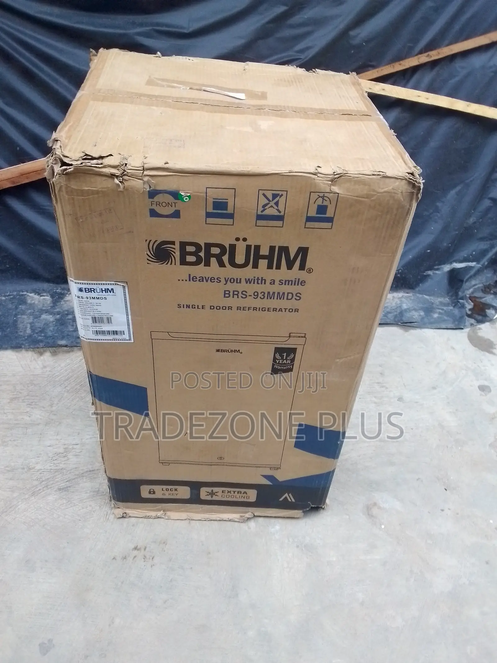 Buy Bruhm 93L Single Door Refrigerator Today