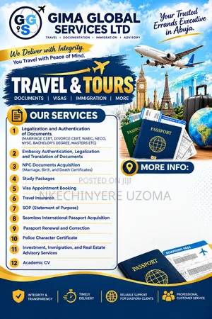 Travel Documentation Services