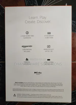 New Amazon Fire HD 8 64 GB Blue