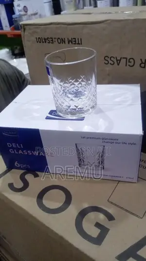 6pcs Whiskey Glass Cup 210ml