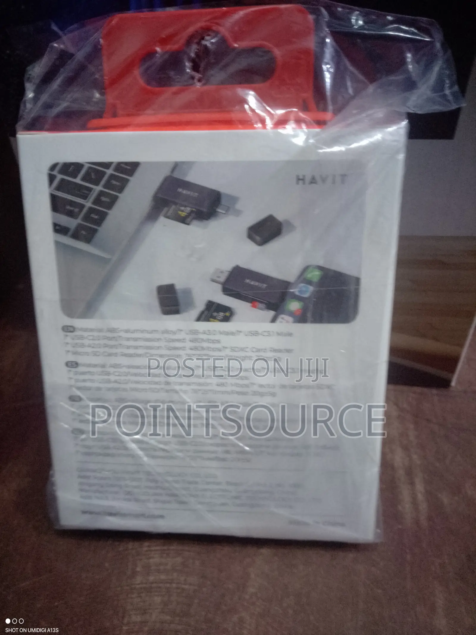 Havit Mini 6 in 1 Combo Card Reader