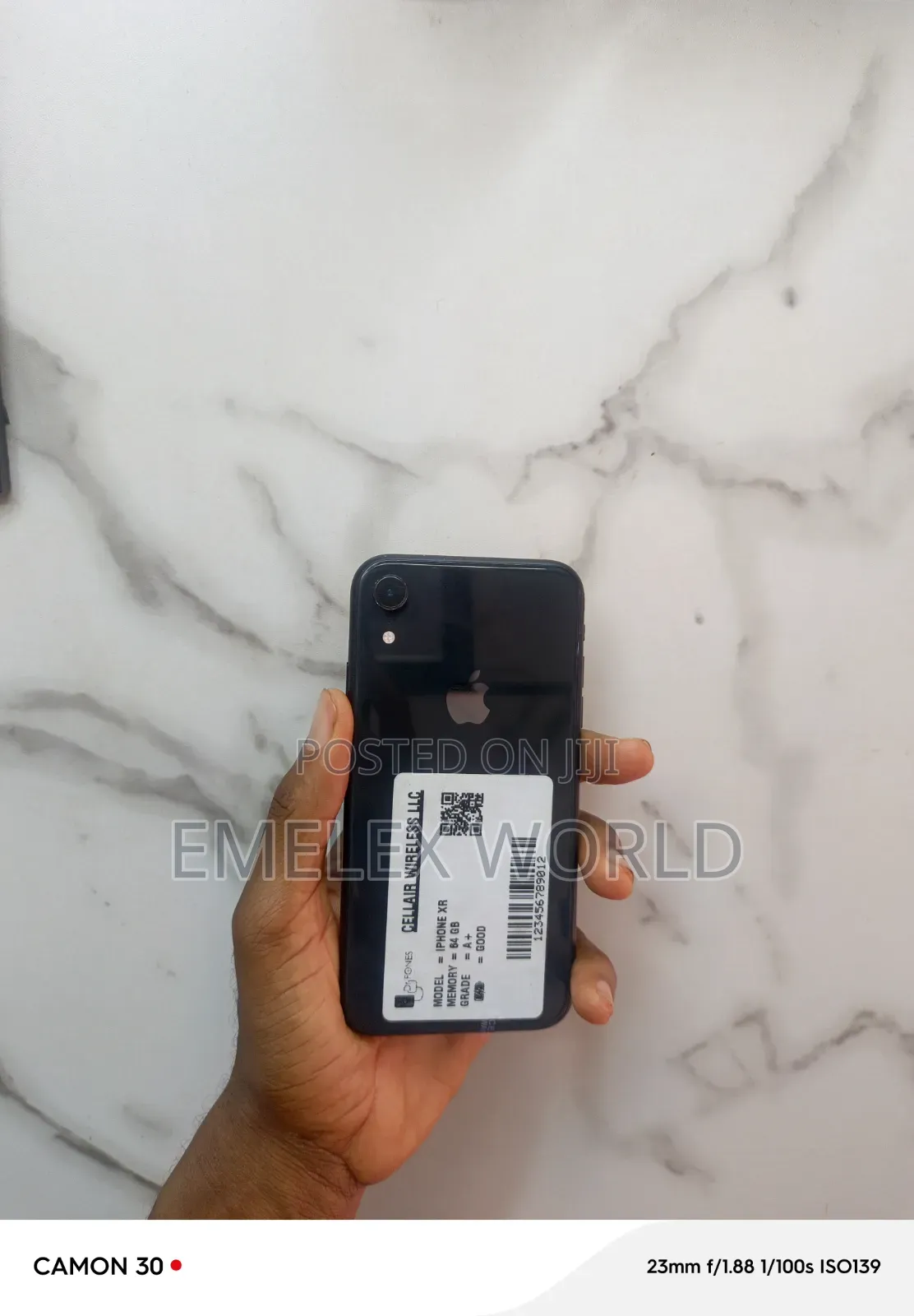 Apple iPhone XR 64 GB Black