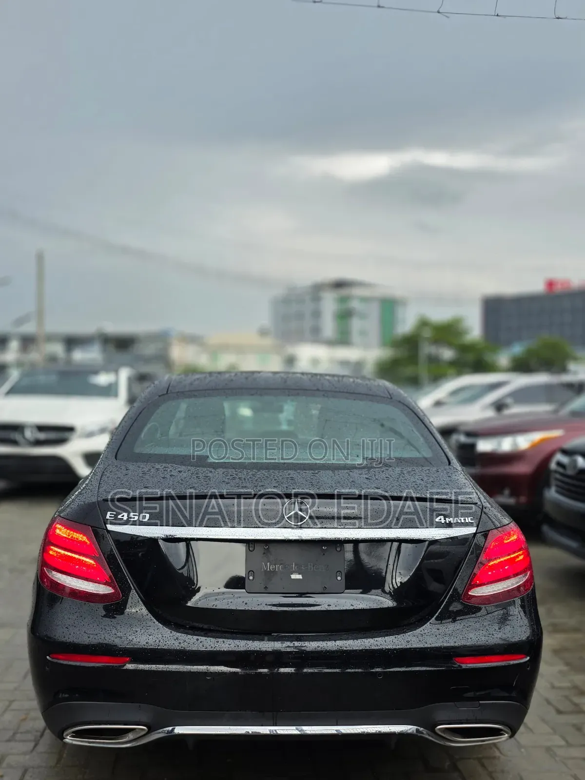 Mercedes-Benz E450 2019 Black