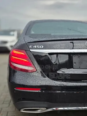 Mercedes-Benz E450 2019 Black