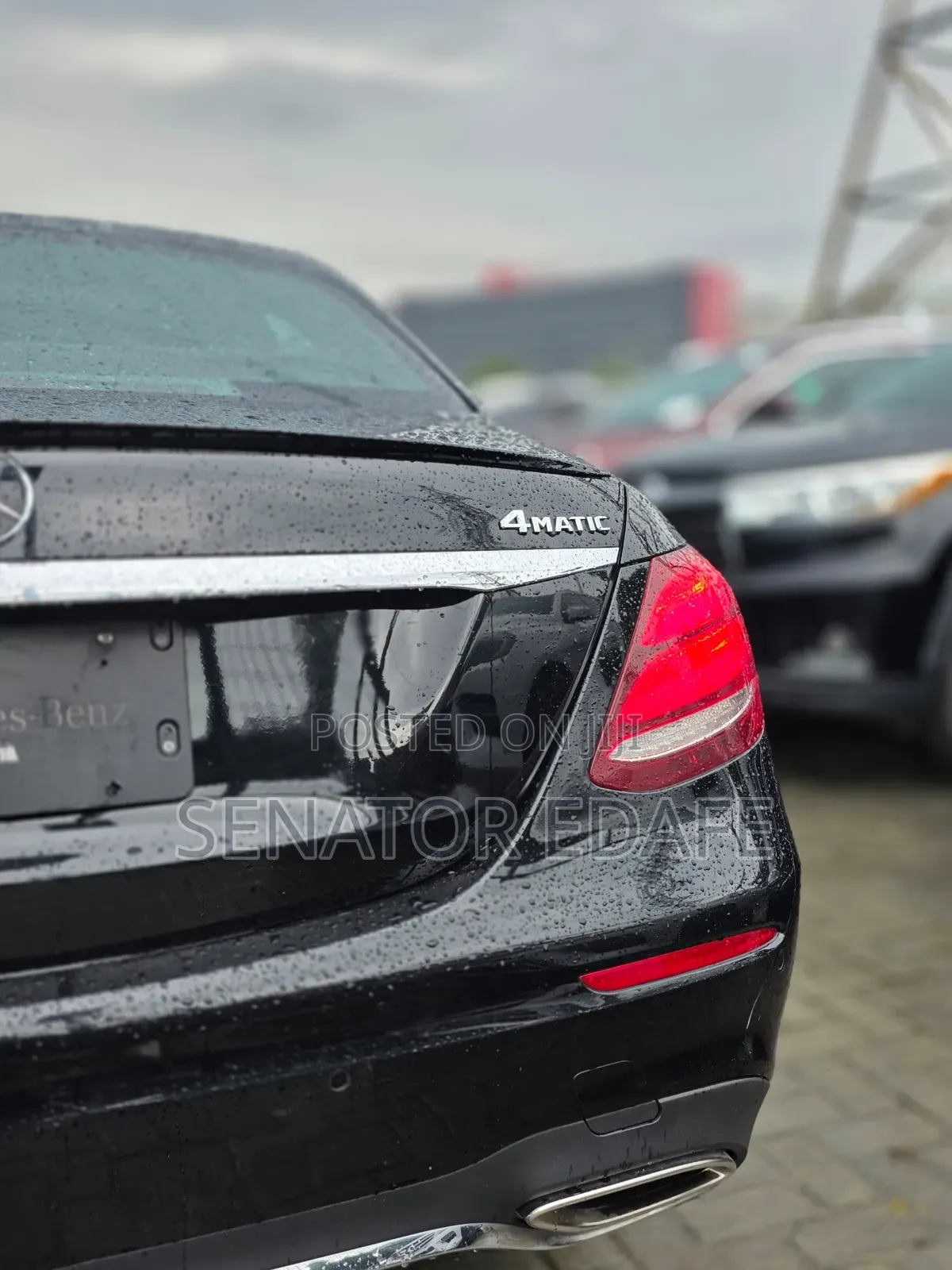 Mercedes-Benz E450 2019 Black
