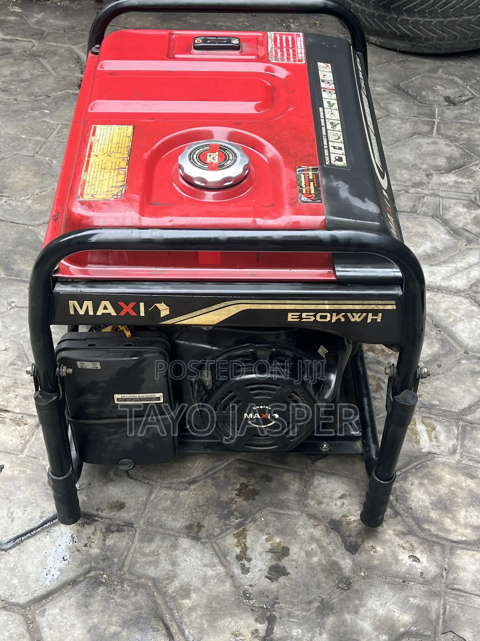 Maxi Generator E50kwh. 6.5 Kva