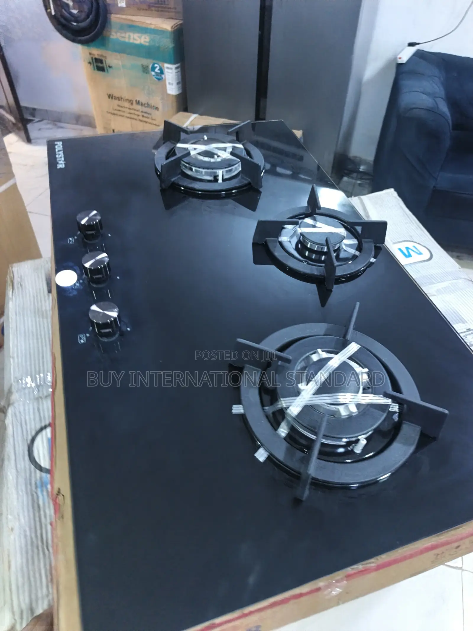 Polystar Three-Burner Hob for Regular Home Cooking