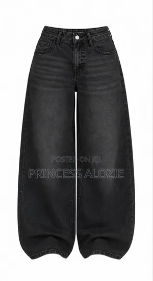 High Waist Flared Jeans - Thick Denim - Sizes 6-14