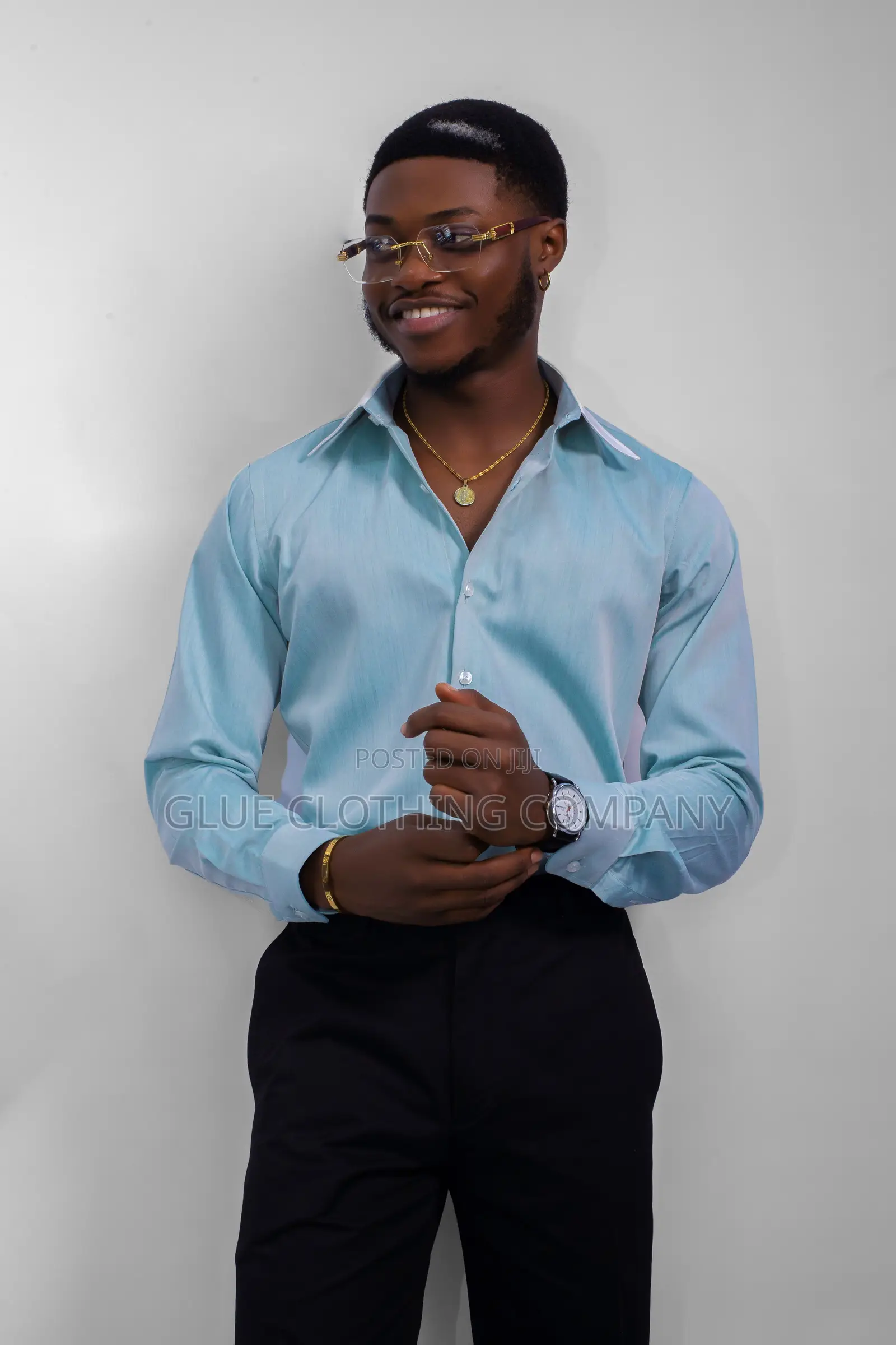 Mint Green Superfine Cotton Shirt