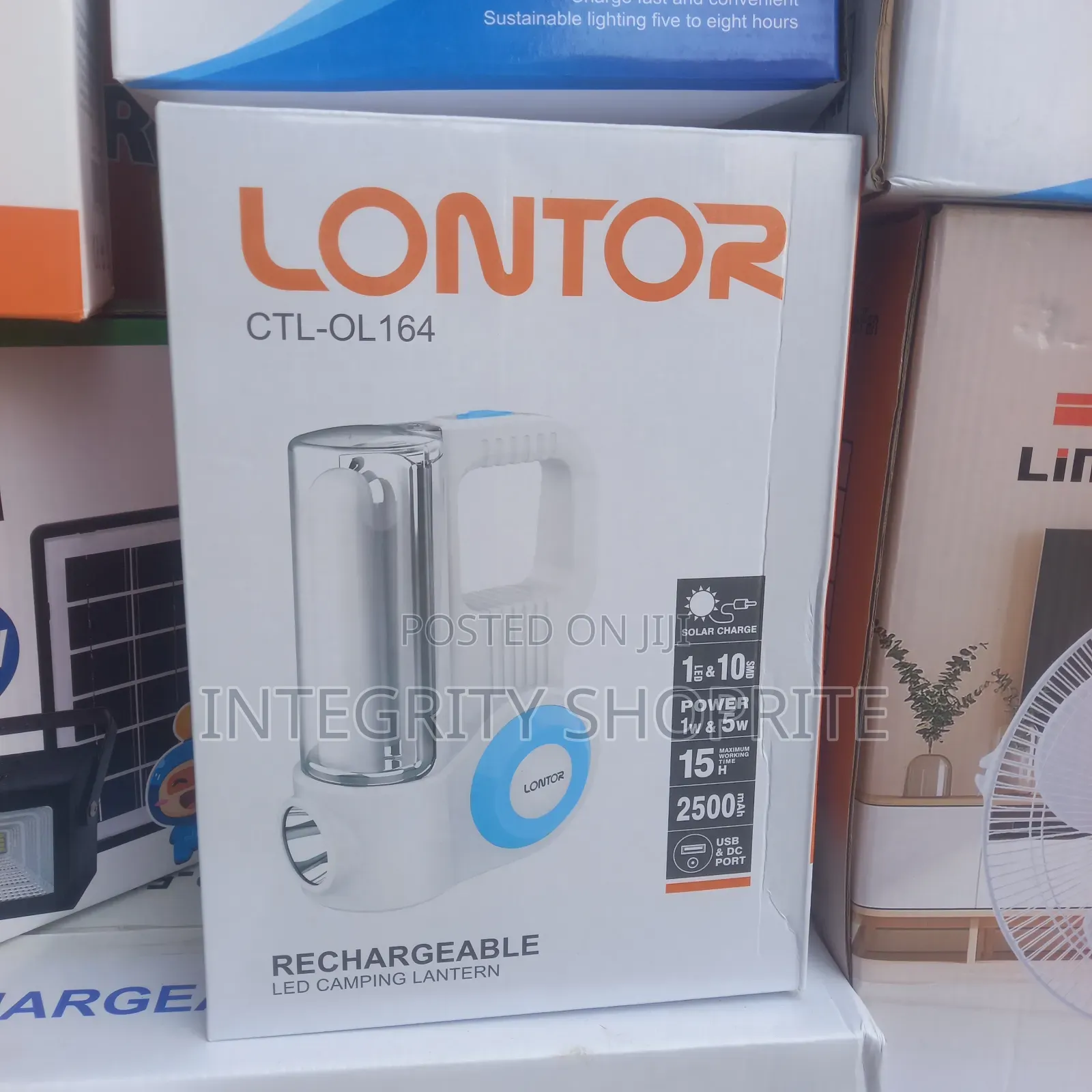Lontor Rechargeable LED Camping Lantern CTL-OL164