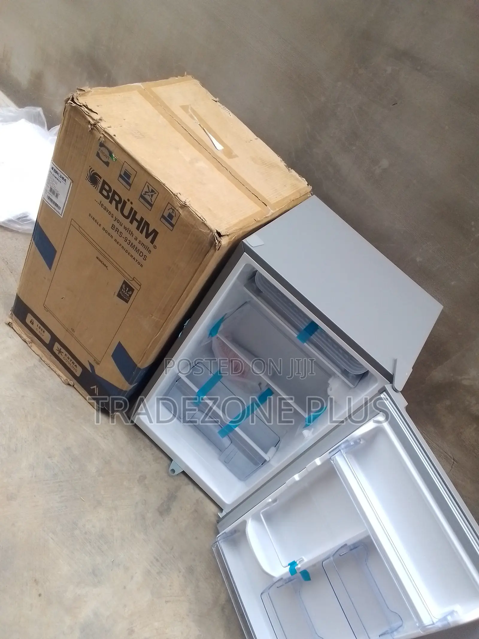 Bruhm Single Door Refrigerator for Smart Home Living