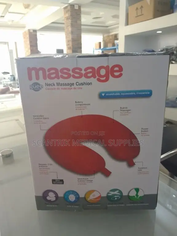 Compact Neck and Shoulder Massager Cushion