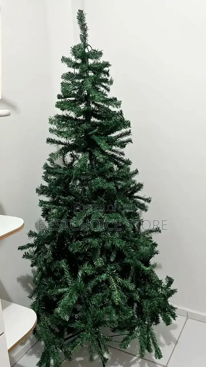 Christmas Tree With Bull and Light