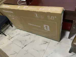 Hisense 58-Inch Smart TV With Modern Design and 4K Clarity