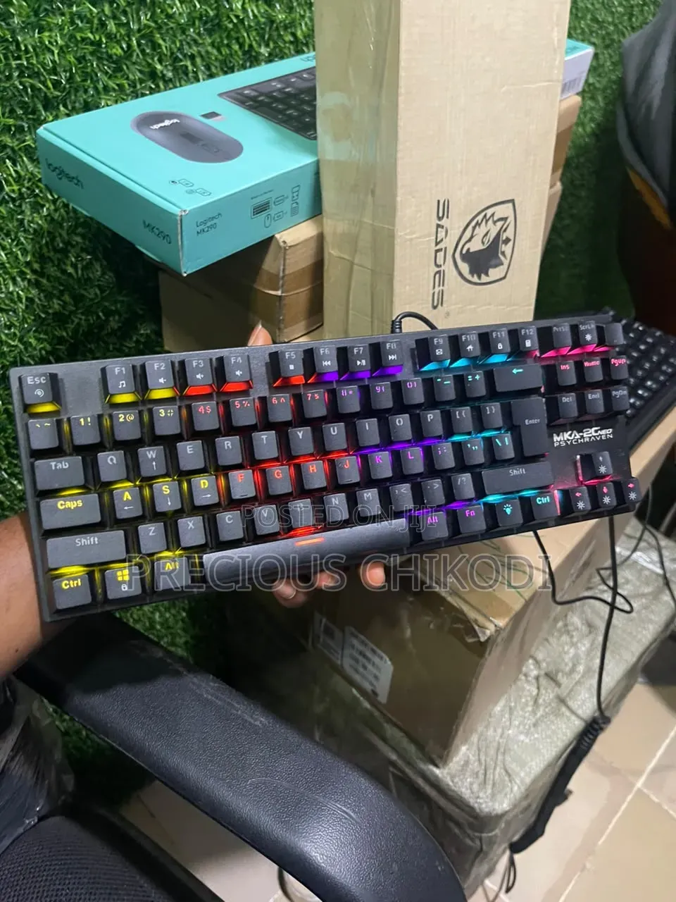 MKA_2Cneo Psychraven Mechanical Gaming Keyboard