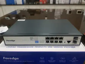 Foredge PS2010G 8-Port Gigabit L2 Managed PoE Switch + 2 SFP Ports