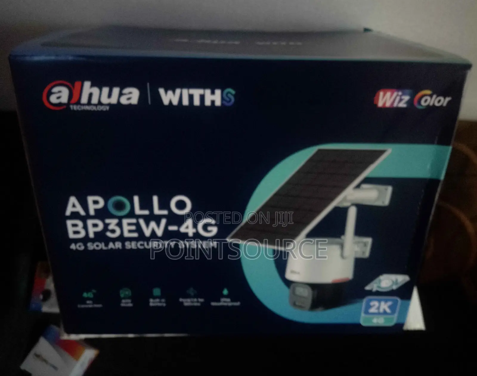 Dahua Apollo 3MP 4G Solar Security Camera