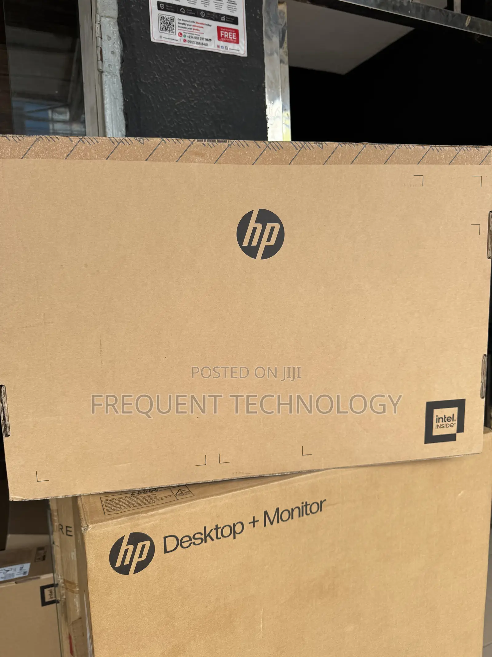 New Desktop Computer HP AiO 22 8GB Intel Core i3 SSD 512GB
